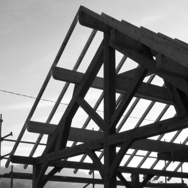 Charpente traditionnelle en collaboration avec l'entreprise "L'Arbre à l'Etrier"